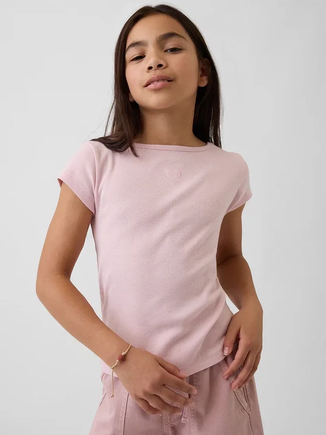 T-shirt med korta ärmar för barn