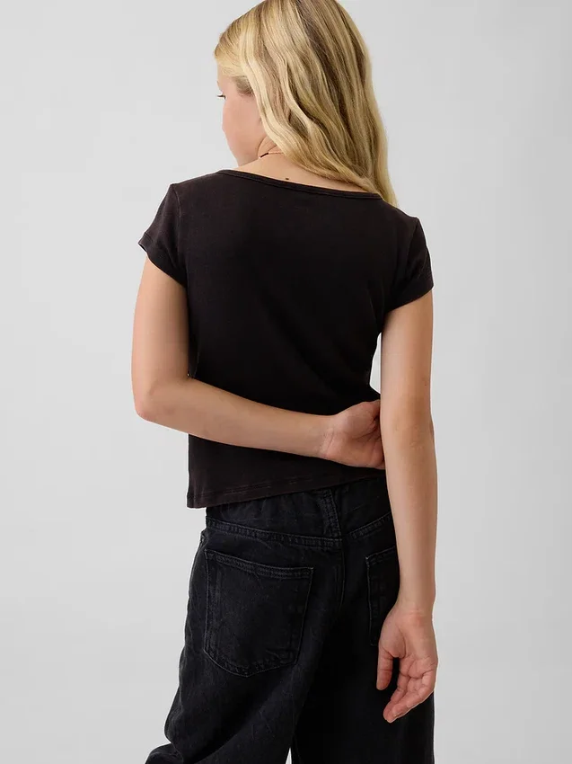 T-shirt med korta ärmar för barn