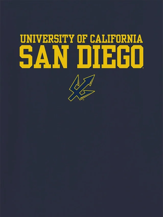 T-shirt med ”Legacy”-motiv från University of California San Diego
