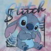 T-shirt med Lilo och Stitch-motiv i tie-dye-stil för barn