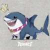 T-shirt med ”Marvel Rivals Jeff the Shark”-motiv för småbarn