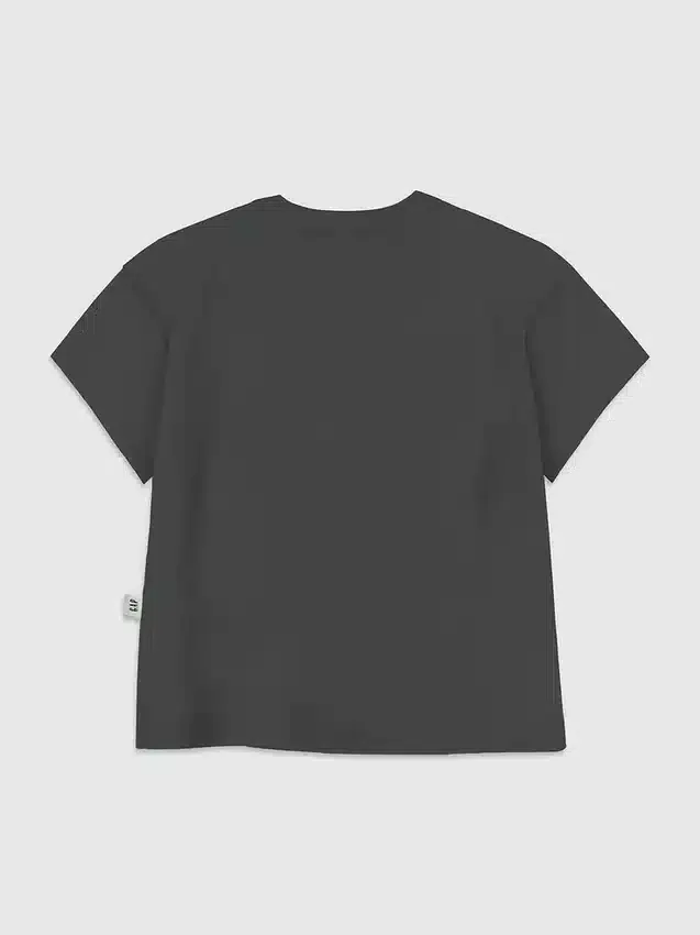 T-shirt med motiv av Nintendo-karaktärer i låda för småbarn