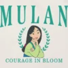 T-shirt med Mulan-motiv för småbarn