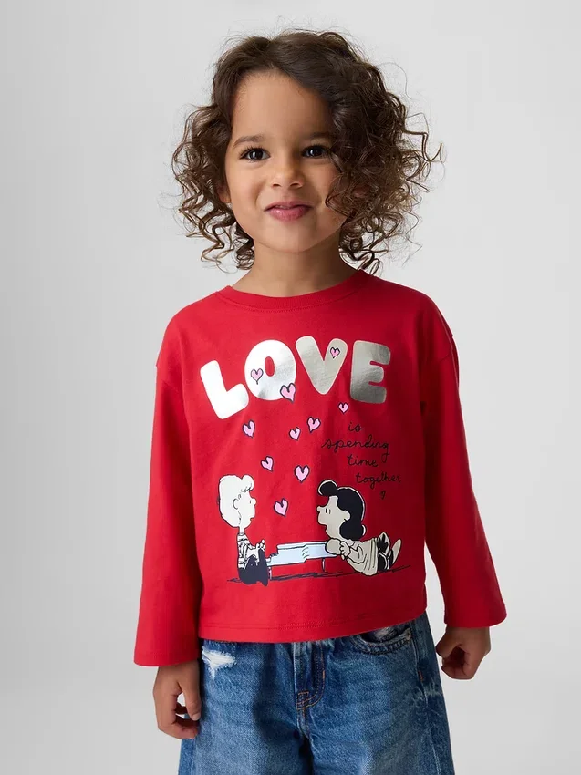 T-shirt med Peanuts-motiv för Baby & Småbarn