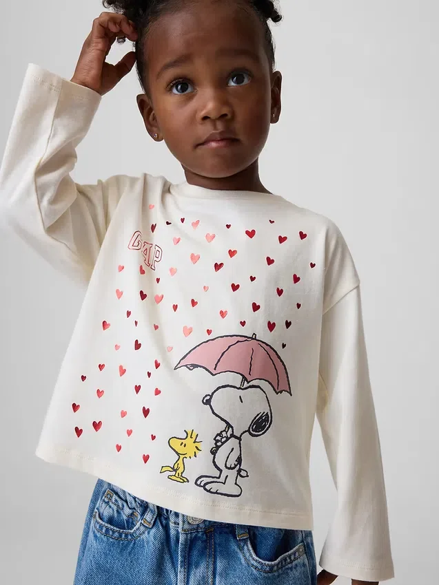 T-shirt med Peanuts-motiv för Baby & Småbarn