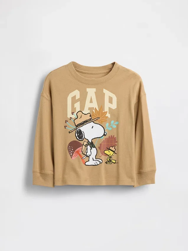 T-shirt med Peanuts-motiv för Baby & Småbarn – Thanksgiving