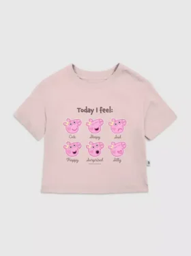 T-shirt med Peppa Pig-motiv för småbarn