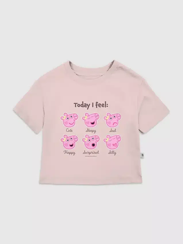 T-shirt med Peppa Pig-motiv för småbarn