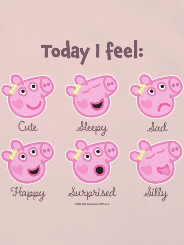T-shirt med Peppa Pig-motiv för småbarn