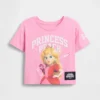 T-shirt med Princess Peach-motiv för småbarn