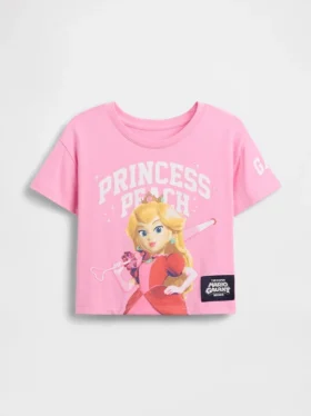 T-shirt med Princess Peach-motiv för småbarn