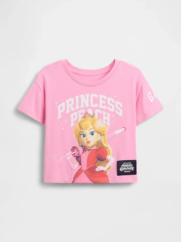 T-shirt med Princess Peach-motiv för småbarn
