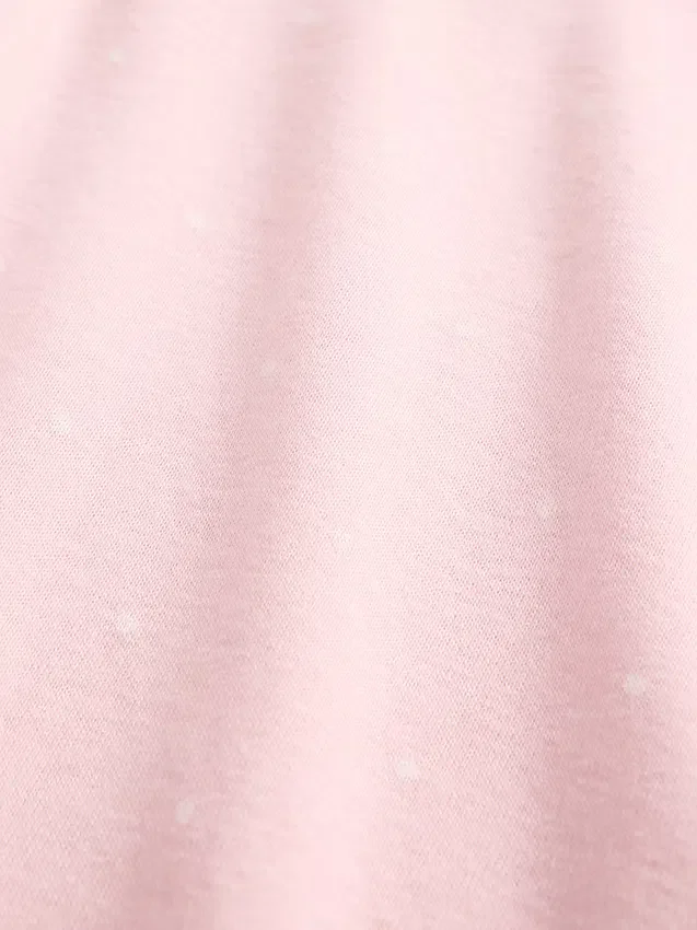T-shirt med ribbad hög hals för barn