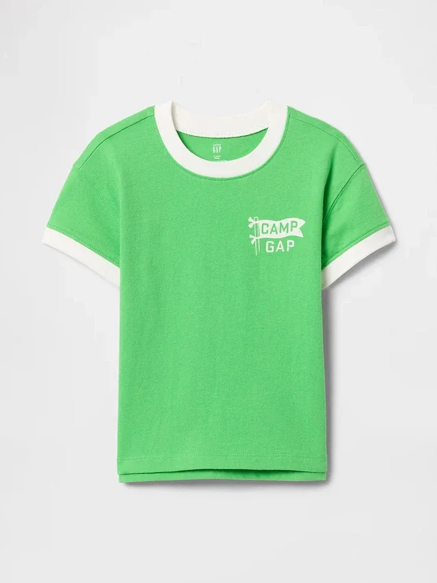 T-shirt med ringad krage för Baby & Småbarn från GAP
