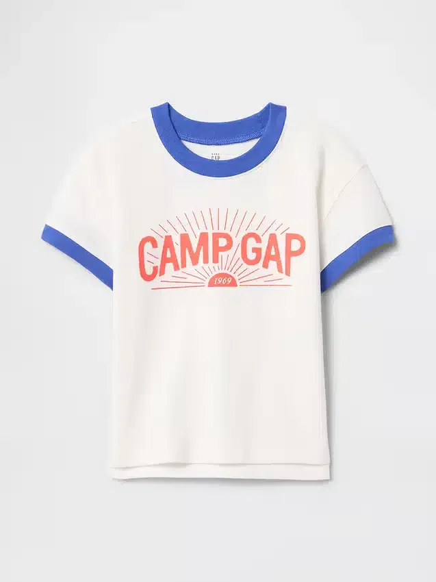 T-shirt med ringad krage för Baby & Småbarn från GAP