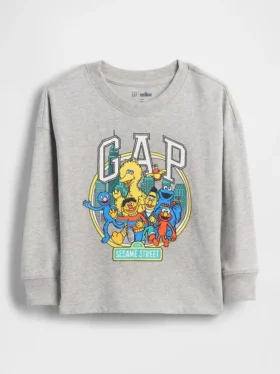 T-shirt med Sesamgatan-motiv för Baby & Småbarn