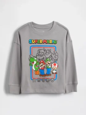 T-shirt med Super Mario-motiv för Baby & Småbarn