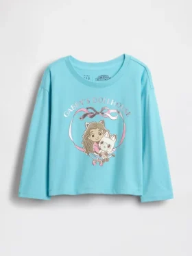 T-shirt med tryck av Gabby’s Dollhouse för Baby & Småbarn