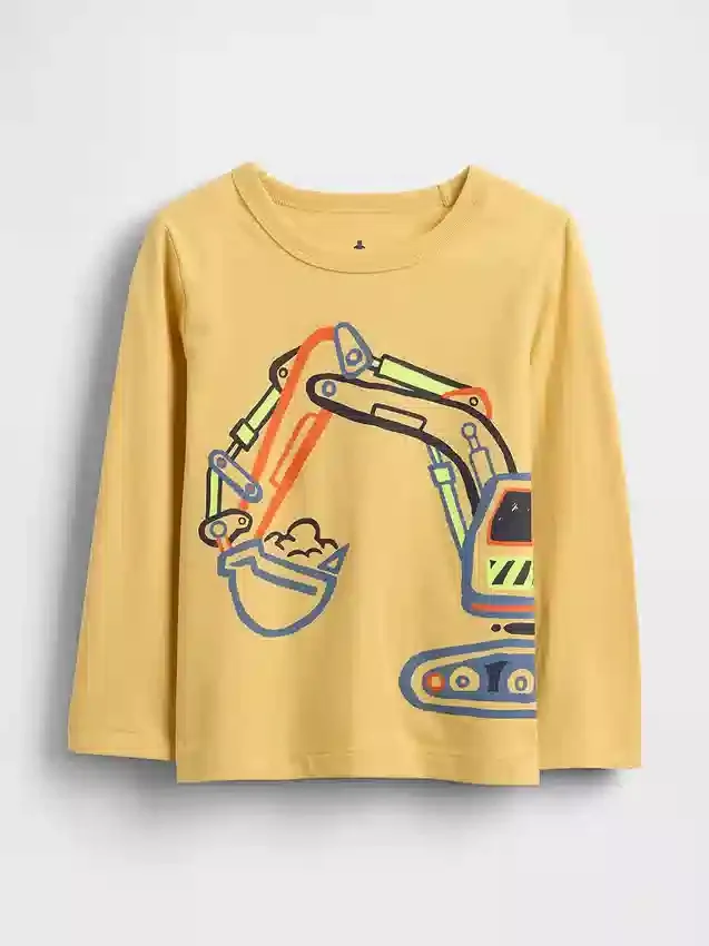 T-shirt med tryck för Baby & Småbarn