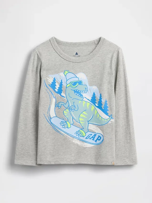 T-shirt med tryck för Baby & Småbarn