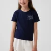 T-shirt med tryck för barn
