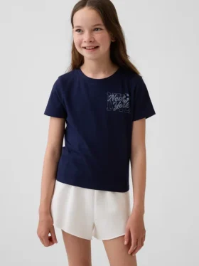 T-shirt med tryck för barn