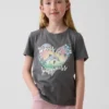 T-shirt med tryck för barn