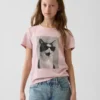 T-shirt med tryck för barn