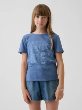 T-shirt med tryck för barn