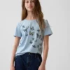 T-shirt med tryck för barn