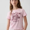 T-shirt med tryck för barn