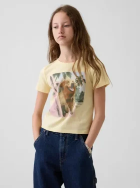 T-shirt med tryck för barn