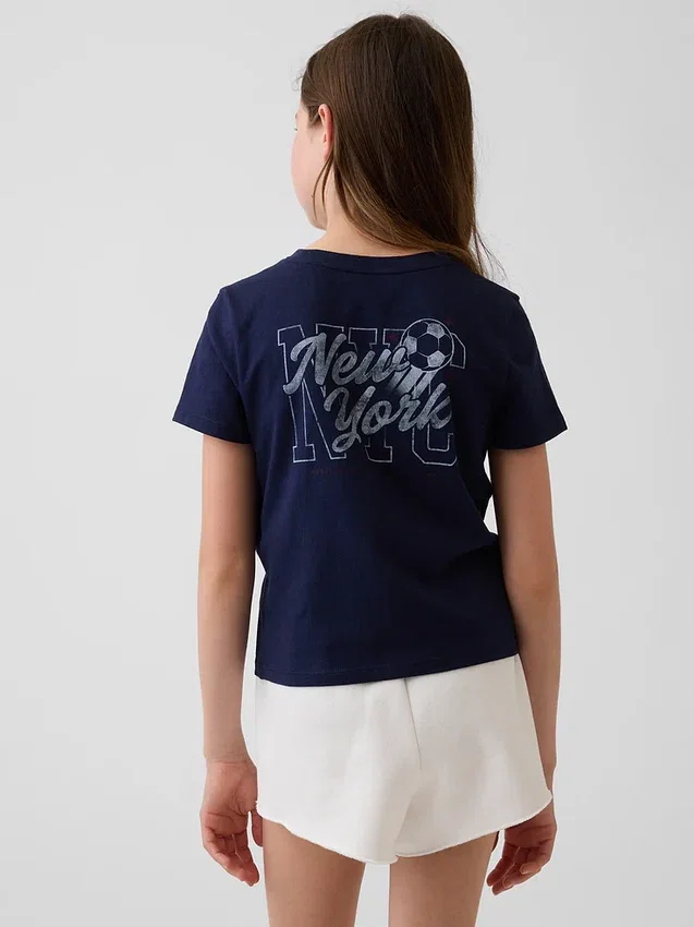 T-shirt med tryck för barn