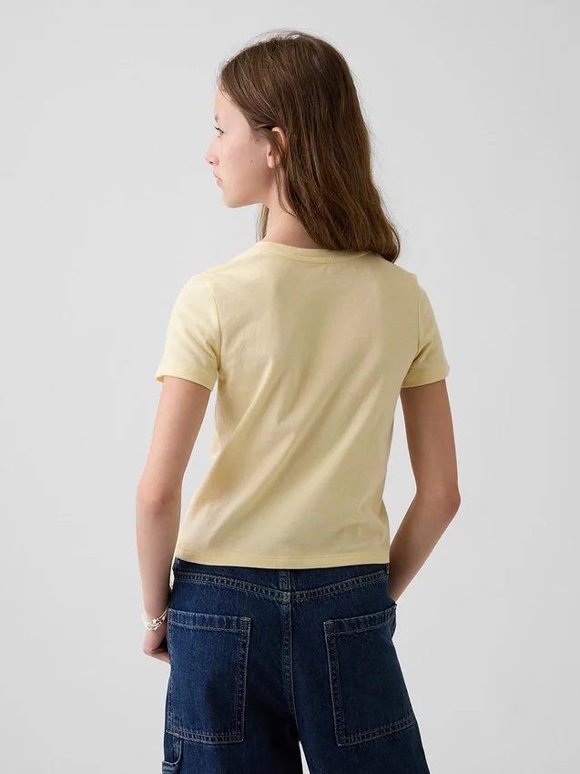 T-shirt med tryck för barn
