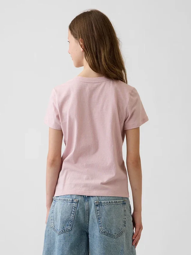 T-shirt med tryck för barn
