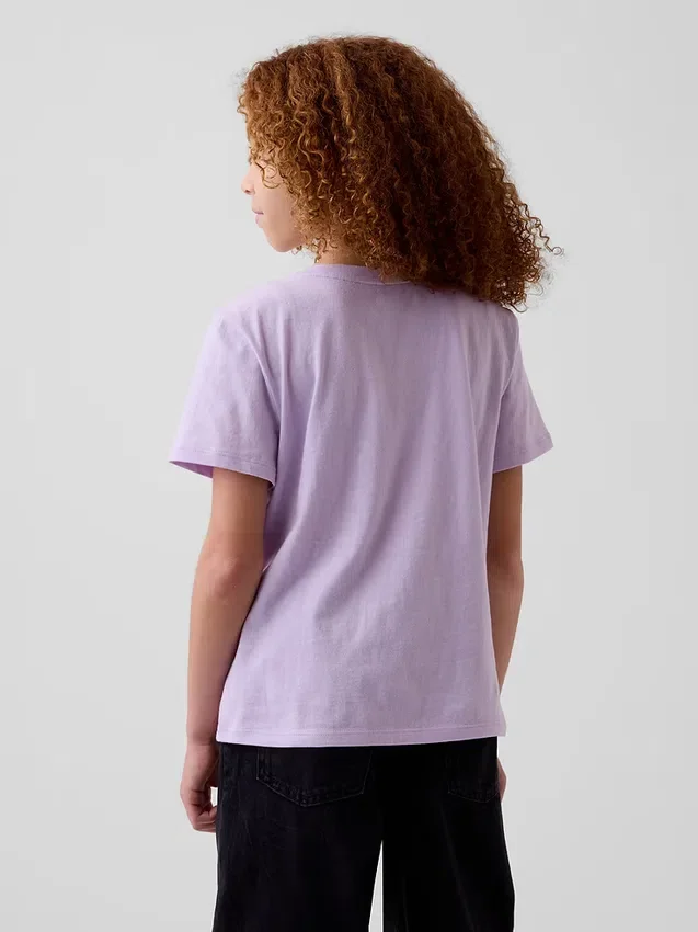 T-shirt med tryck för barn