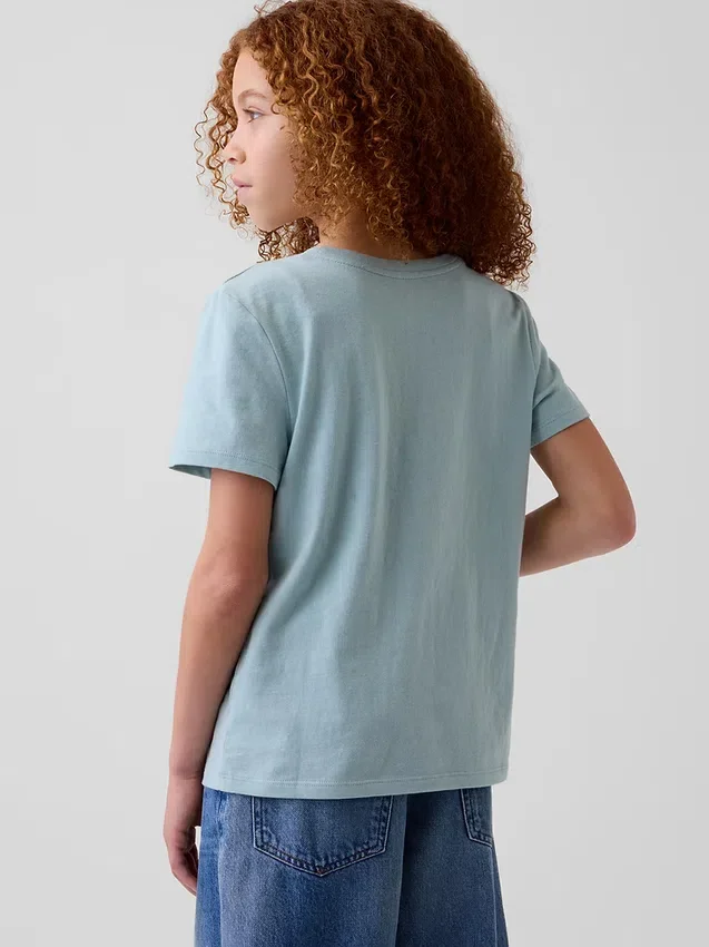 T-shirt med tryck för barn