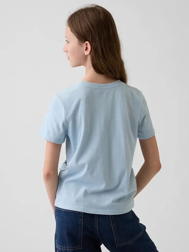T-shirt med tryck för barn
