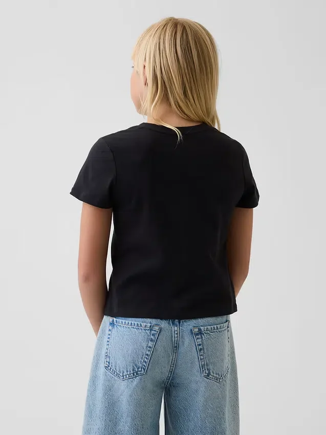 T-shirt med tryck för barn