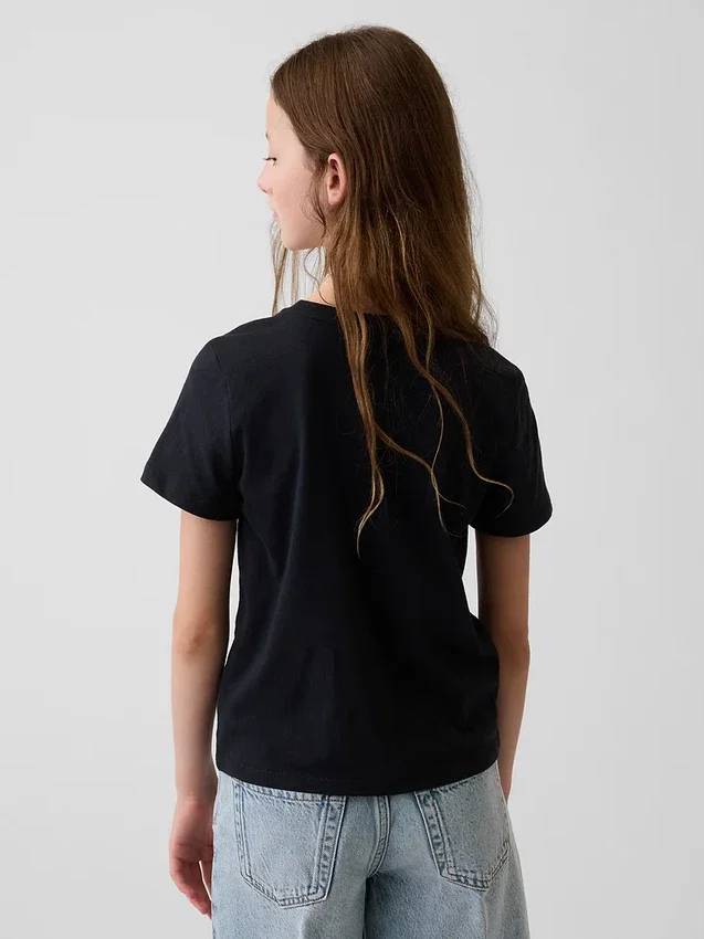 T-shirt med tryck för barn