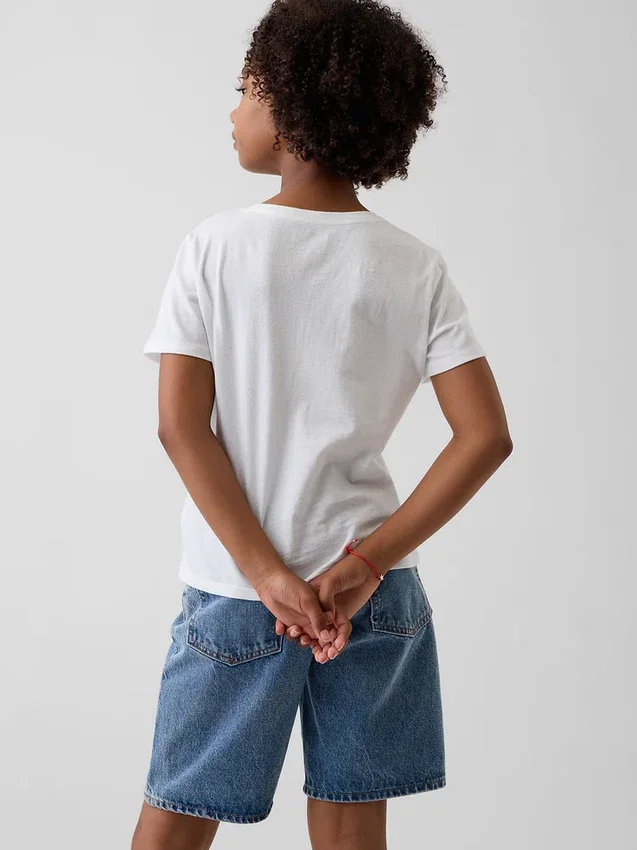 T-shirt med tryck för barn