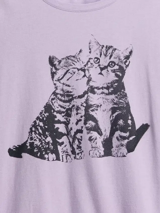 T-shirt med tryck för barn