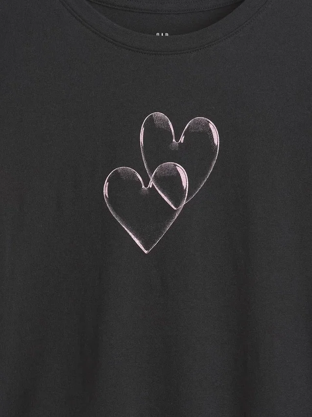 T-shirt med tryck för barn