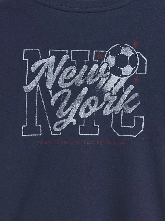 T-shirt med tryck för barn