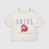 T-shirt med tryck för småbarn: Ariel Collegiate