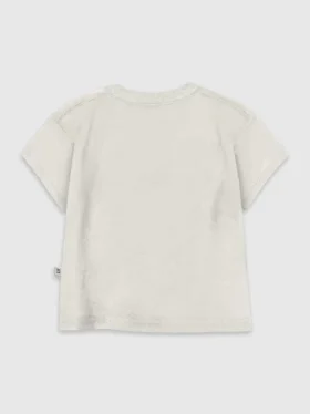 T-shirt med tryck för småbarn: Froggy Golfing