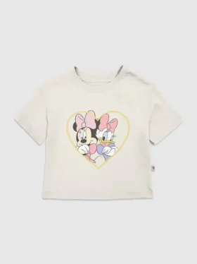T-shirt med tryck för småbarn: Minnie och Daisy – bästa vänner