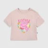 T-shirt med tryck för småbarn: Peppa Pig Sisters
