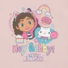 T-shirt med tryck ”Hey Gabby” från Gabbys Dollhouse för småbarn