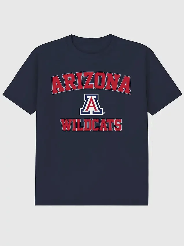 T-shirt med tryck ”University of Arizona Campus Classic”